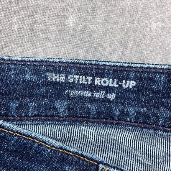 Adriano Goldschmied Jeans Women 29 Stilt Roll Up Cigarette Low Stretch USA - Picture 4 of 13